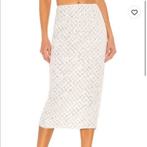 Camila Coelho Enrico Midi Skirt